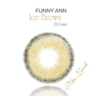 [𝗞𝗼𝗿𝗲𝗮] 1 Cặp Lens Mắt Màu Nâu Lạnh ANN365 Ice Brown Dùng 1 Tháng - Đeo 12h/Ngày