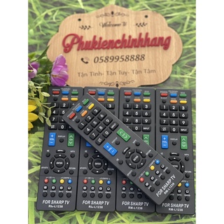 [TẶNG PIN] Remote tivi SHARP hàng thường KHÔNG Internet