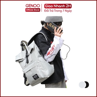 Balo Nam Nữ Unisex Vải Oxford  Chống Nước Cao Cấp - Balo Cặp Đi Học Cực Chất - GN022 - GENOO OFFFICIAL