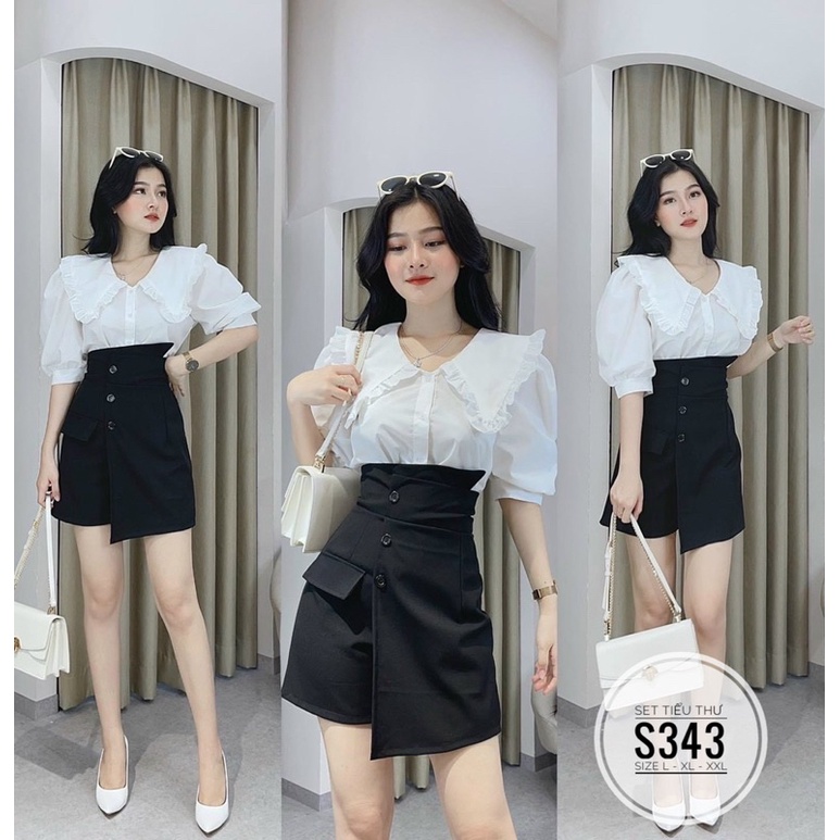 Bigsize Set tiểu thư S343