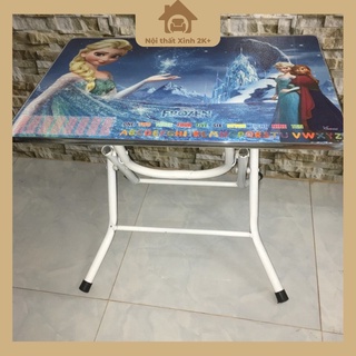 bàn gấp chân cao FREE SHIP Bàn học gấp gọn học sinh chân cao