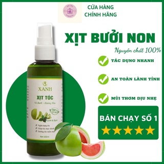 Xịt Bưởi Mọc Tóc Nhanh Dài , Tinh Dầu Bưởi Giúp Giảm Rụng, 100ml
