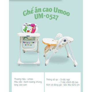 GHẾ ĂN DẶM CAO CẤP UMOO- UM0527