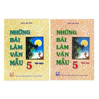 Sách - Combo Những Bài Làm Văn Mẫu 5 (2 Tập)