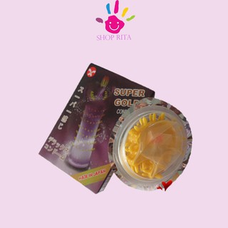 [KHUYẾN MÃI] Bao cao su gai Super Gold, hộp 2 cáiCAO CẤP