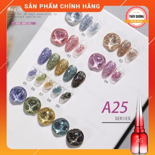 Sơn gel AS chính hãng chai đỏ mã A25 15ml