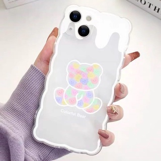 Ốp Điện Thoại TPU Mềm Hình Gấu Cho IPhone 13 12 Mini 11 Pro Max 7 8 Plus X XR XS SE 2020 6 6S