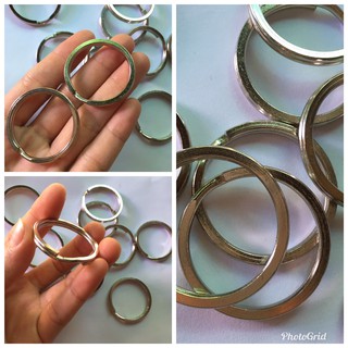 3 vòng tròn làm móc khóa đường kính ngoài 3.4cm