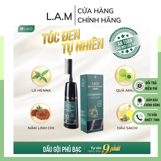 Dầu Gội Phủ Bạc Laco Black Hair 200ml