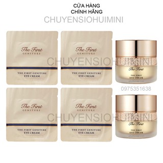 Gói kem dưỡng mắt tái sinh Ohui The First Eye Cream 1ml