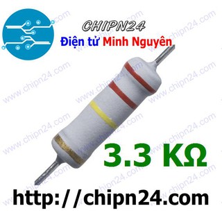[5 CON] Điện Trở 3K3 2W