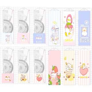 Bộ eke thước kẻ dake duck EKI34 stitch hoạt hình cute dễ thương