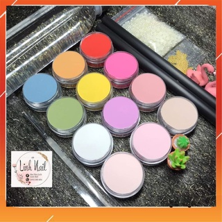 [ Bột nail ] - Sét 12 hũ bột 10g - Đắp - Nhúng - Ombre - Làm hoa nail( KHÁCH CHỌN MÀU NOTE HOẶC IB SHOP )