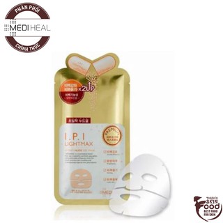 Mặt Nạ Thạch Dưỡng Trắng, Giảm Nhiệt, Siêu Thấm Thấu Dưỡng Chất Mediheal I.P.I Lightmax Nude Gel Mask 30g