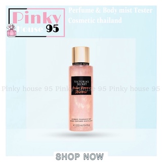♛HOT♛ Xịt Thơm Body Victoria’s Secret Amber Romance Shimmer New 2019 Nhũ Lấp Lánh
