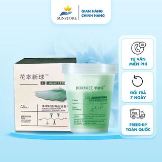 Tẩy tế bào chết da đầu và tóc JIORNIEE ngăn ngừa gàu giảm bết tóc 250g - SUN STORE
