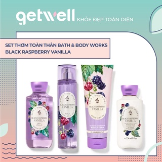 BLACK RASPBERRY VANILLA | Sản Phẩm Tắm, Dưỡng, Xịt Thơm Toàn Thân Bath &amp; Body Works BLACK RASBERRY VANILLA