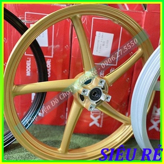 Mâm Xmode 5 cây như RCB, bảng 1.4-1.6, lắp loại 1 đĩa 1 đùm cho Wave Sirius Taurus Future Ex135/2010 lắp như Zin