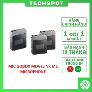 Mic GODOX MoveLink M2 Microphone Hàng Chính Hãng Bảo Hành 12 Tháng