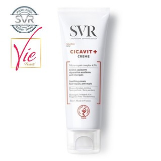 Kem dưỡng SVR Cicavit + Crème 40ml làm dịu da dành cho da bị nứt nẻ, hay mẩn đỏ
