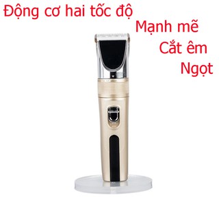 Tông đơ cắt tóc chuyên nghiệp pin sạc
