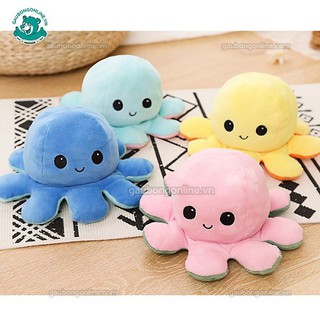 Gâu Bông Bạch Tuộc Cảm Xúc 2 Mặt Size 20cm