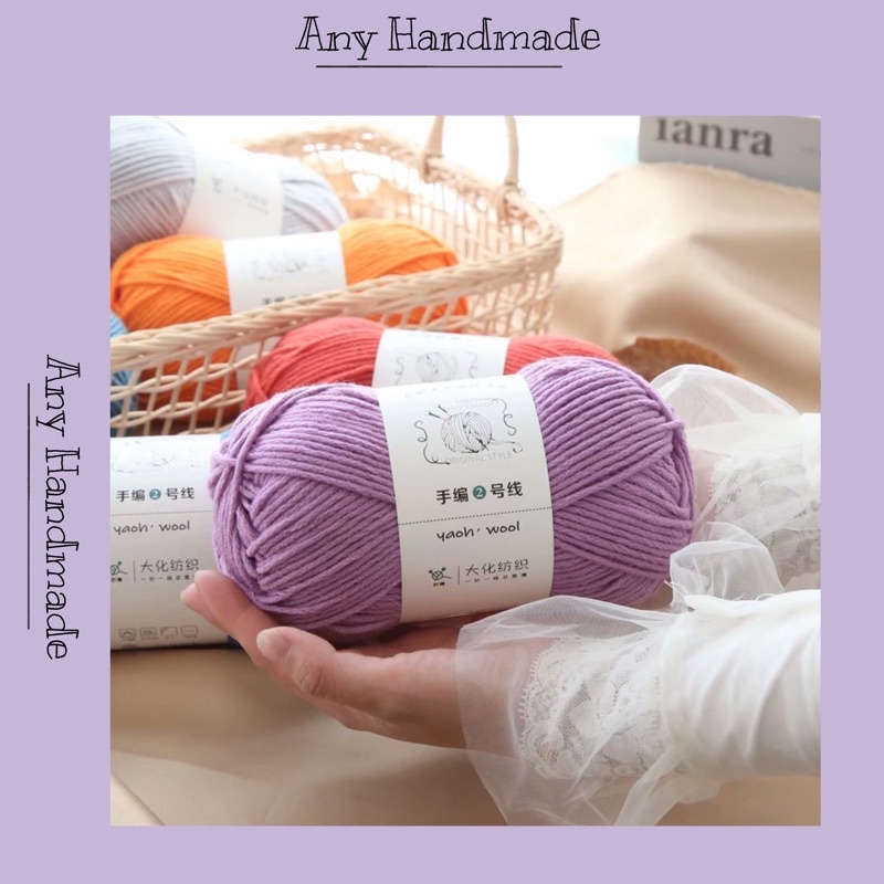 ( 29.9k Từ 2 Cuộn) Len Yaoh Wool - Len Đan Khăn