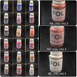 Bột bản FOL ( bấm hình 2 chọn màu)Phân loại 21 màu