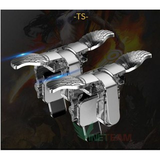 Bộ 2 Nút Bấm TS Chơi Game Pubg Mobile, Ros Mobile, Cod Hình Cánh Chim Trên Điện Thoại