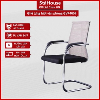 Ghế Chân Quỳ Lưng Lưới Đệm Êm Khung Chắc Chắn VP4009, Ghế văn phòng Stahouse Official Chair HN