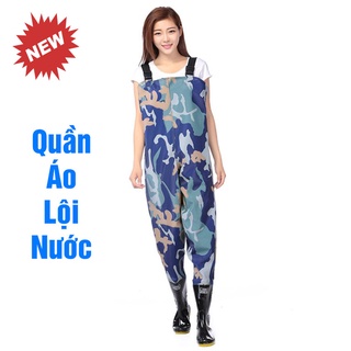 Ủng Liền Quần Lội Nước - Yếm Lội Nước Hàng Loại 1 Dày Cao su 0.65mm Chống Thấm Nước Tuyệt Đối 100%
