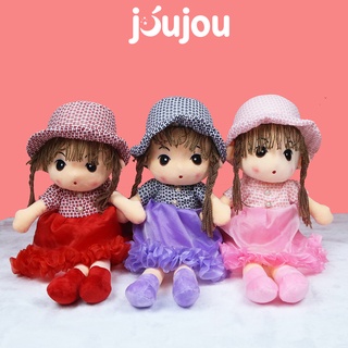 Búp bê nhồi bông cho bé gái cute size 45-60cm cao cấp JouJou gấu bông ôm ngủ mềm mịn dễ thương