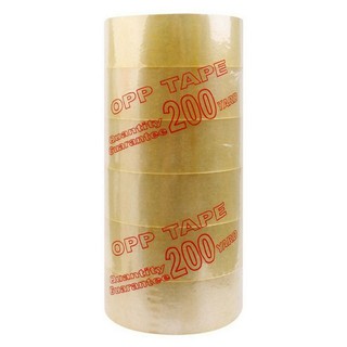 Combo 6 cuộn băng keo trong/đục 200yard