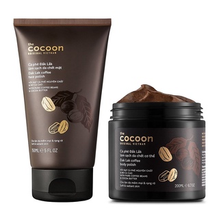 TẨY DA CHẾT TOÀN THÂN Cocoon Dak Lak Coffee Body Polish Từ Hạt Cà Phê Đắk Lắk 200ML