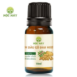 Tinh dầu gỗ đàn hương nguyên chất cao cấp Mộc Mây 10ml (Có kiểm định bộ y tế, chất lượng và mùi hương vượt trội)