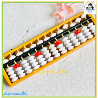 Bàn Tính Gẩy Soroban 13 Cột Dụng Cụ Học Tập Đồ Chơi Phát Triển Trí Tuệ IQ Tính Nhẩm Cho Bé, bàn tính thông minh