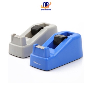 Cắt băng dính để bàn Deli E811 - Cỡ nhỏ - Màu xanh/ Ghi xám - 1 chiếc