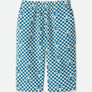Quần ngố caro Mickey bé trai của Uniqlo
