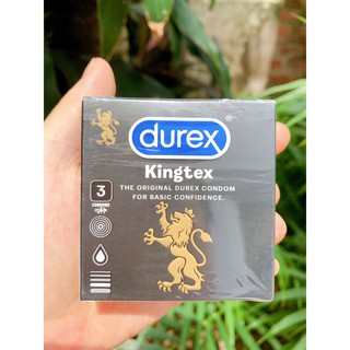 Bao Cao Su Durex Kinhtex hộp 3 cái chuẩn hàng thái
