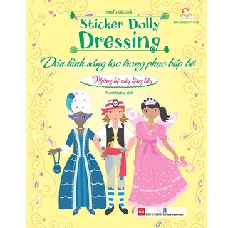SÁCH - Dán hình trang phục búp bê - Những bộ váy lộng lẫy