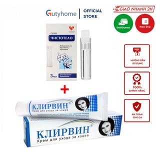 Combo Gel tẩy nốt ruồi, mờ sẹo chính hãng của nga thần thánh giúp bạn xóa đi khuyết điểm trên khuôn mặt bạn