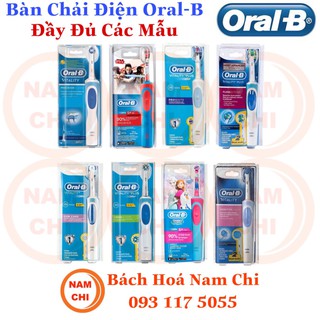 [Full Mẫu] Bàn Chải Điện Oral-B Cho Người Lớn và Trẻ Em - Nhập Khẩu Úc và Đức