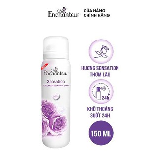[HB Gift] Xịt khử mùi Enchanteur Sensation 150ml