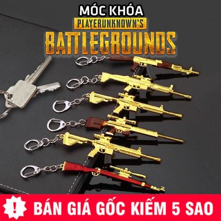Móc Khóa GAME PUBG Bộ Ánh Kim GoldCollection
