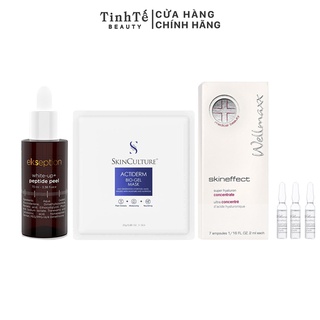 Bộ sản phẩm peel da trắng sáng Ekseption White up Peel và Skineffect Super Hyaluron