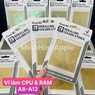 Vỉ QianLi vàng làm CPU &amp; RAM iPhone A8 A9 A10 A11 A12 xịn