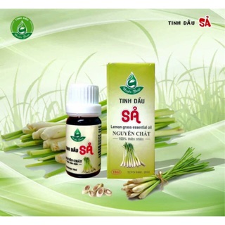 TINH DẦU SẢ CHANH HUYỀN THOẠI - LEMON GRASS ESSENTIAL OIL - ĐUỖI MUỖI, KHỬ MÙI, ĐUỖI CÔN TRÙNG, GIẢI CẢM  - bobashop.vn