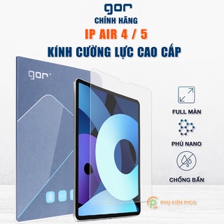 Kính cường lực Ipad Air 4 2020 / Ipad Air 5 2022 chính hãng Gor độ cứng 9H full màn hình - Dán màn hình Ipad Air 4 2020