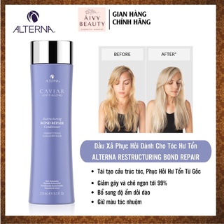 Dầu Xả Tái Tạo Phục Hồi Dành Cho Tóc Hư Tổn ALTERNA  Caviar Retructuring Bond Repair Conditioner- 250ml