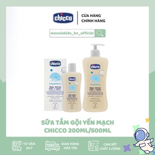 SỮA TẮM GỘI DƯỠNG ẨM CHICCO YẾN MẠCH 200ML/500ML